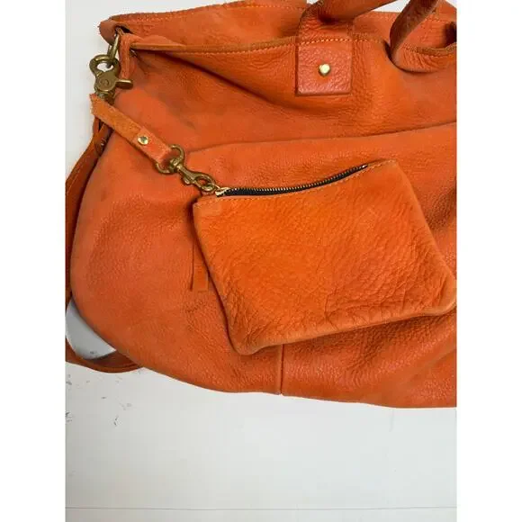 Clare V MessengerCrossbody Bag Nubuck-Unlined